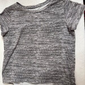 Old Navy Heathered Gray Short Sleeve Tee
